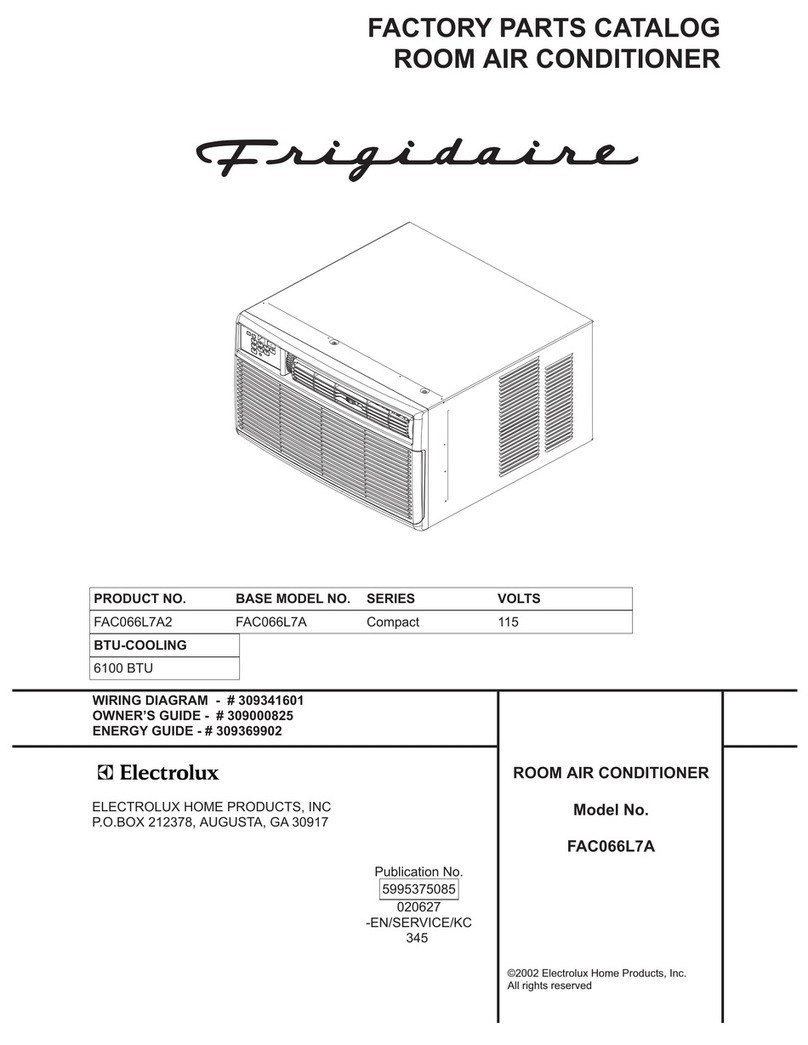 Frigidaire FAC066L7A2 User manual