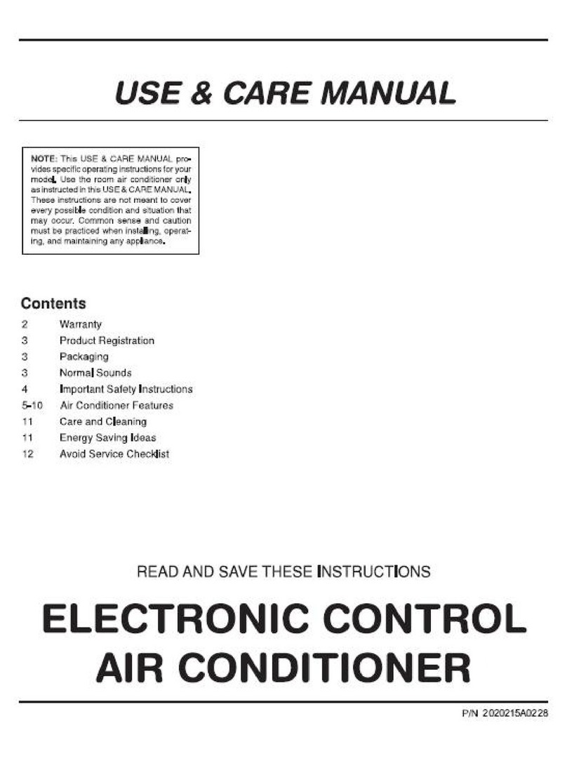Frigidaire FAC104P1A User manual