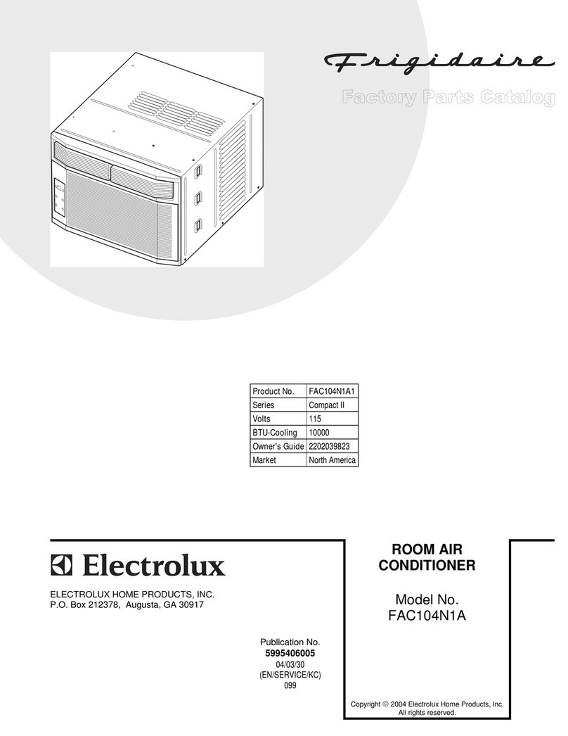 Frigidaire FAC104N1A User manual Frigidaire FAC104N1A User manual