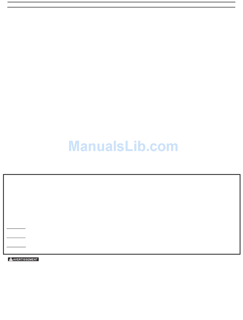 Frigidaire GLEQ2152CES0 User manual Frigidaire GLEQ2152CES0 User manual