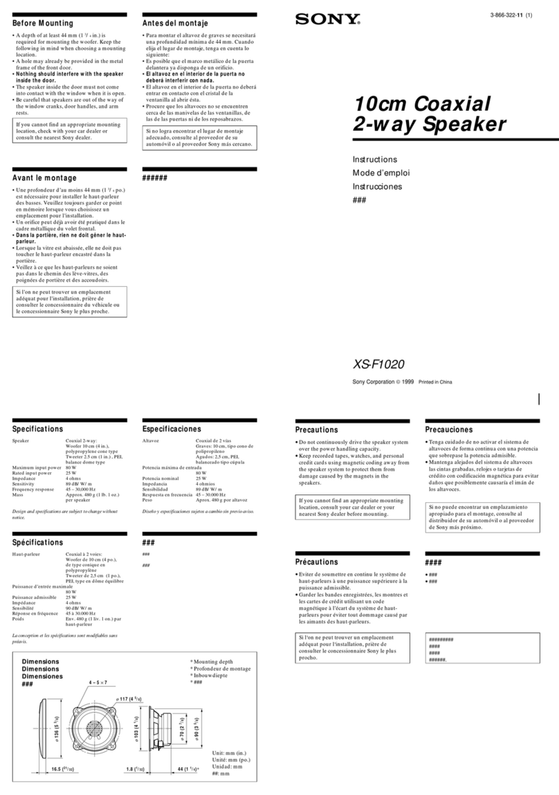 Sony Espanol) instructions