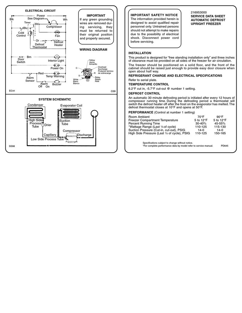 Frigidaire AFFU1466DW2 User guide