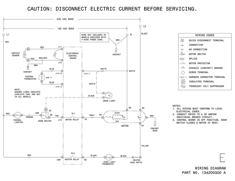 Frigidaire GLEQ942CS0 Quick start guide
