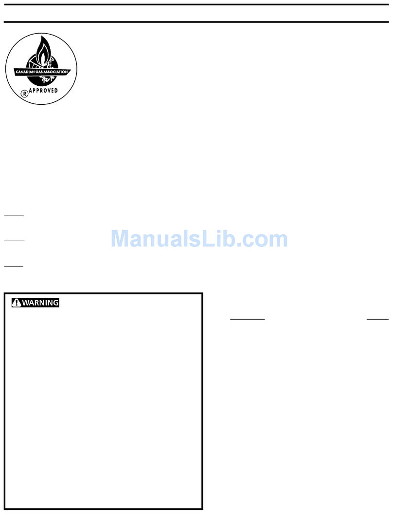Frigidaire GLER642AS3 User manual
