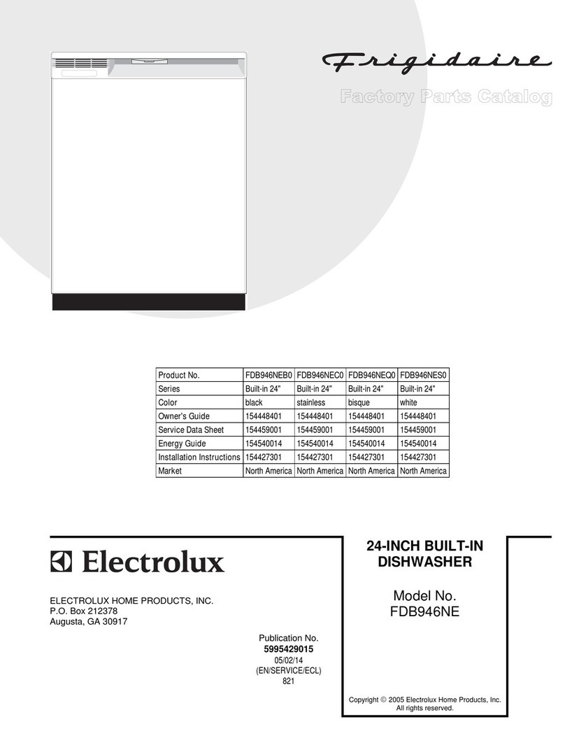 Frigidaire FDB946NE User manual