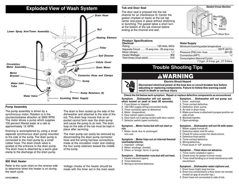 Frigidaire FDBC24BAS0 User guide
