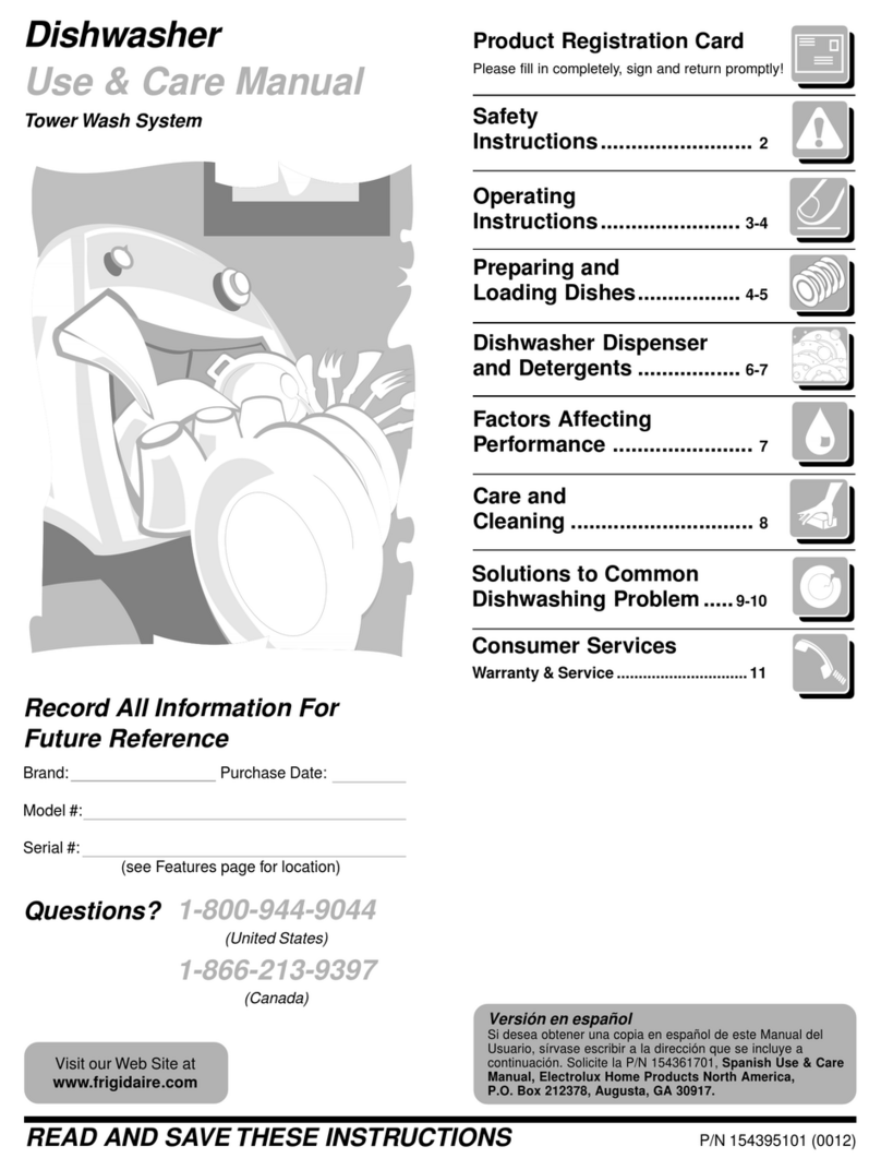 Frigidaire FDBC24BAS0 User manual