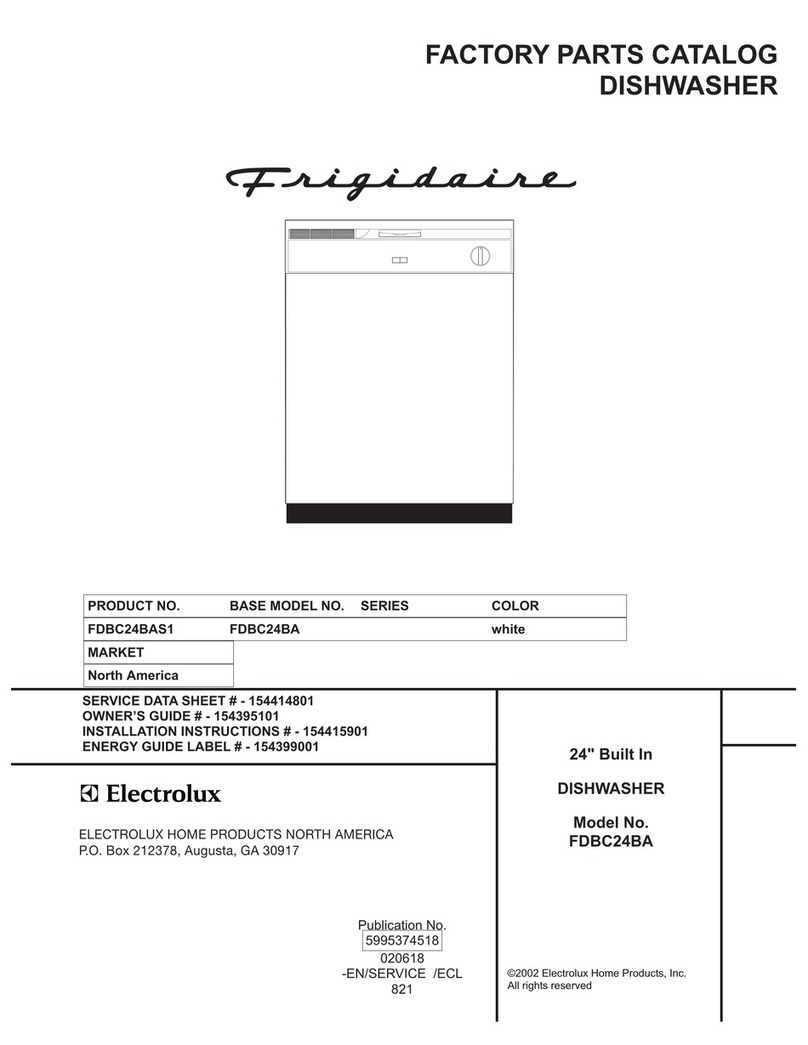 Frigidaire FDBC24BA User manual Frigidaire FDBC24BA User manual