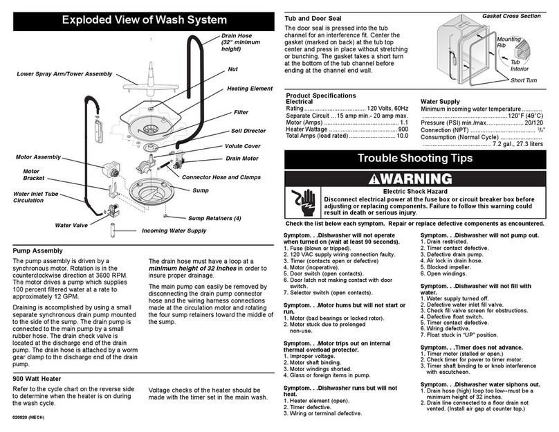 Frigidaire FDBB240FS2 User guide