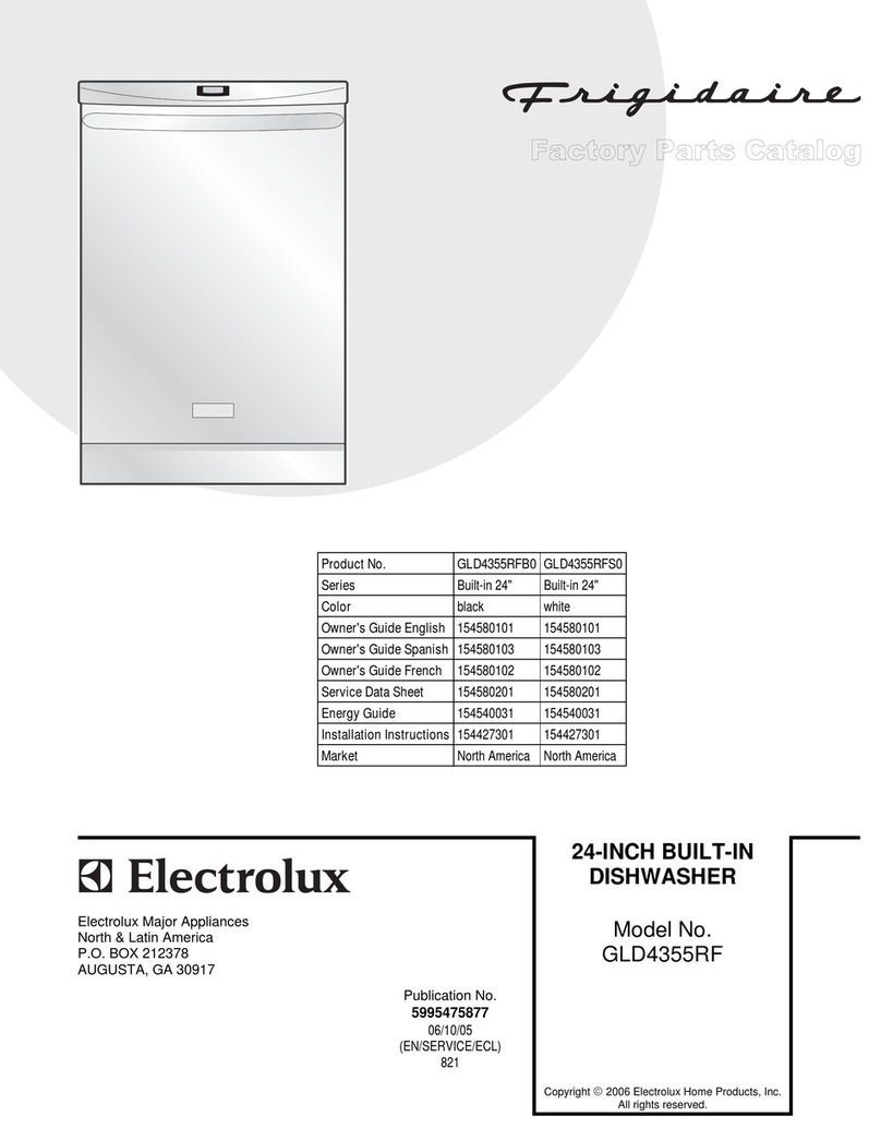 Frigidaire Gallery GLD4355RF S Factory parts catalog