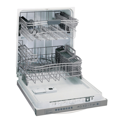 Frigidaire PLD4555RFC - Full Integrated Dishwasher User manual