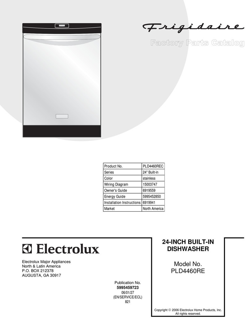 Frigidaire PLD4460RE Factory parts catalog