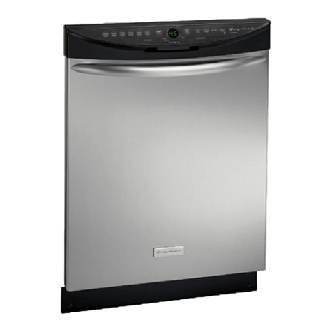 Frigidaire PLD2855RFC - 24" Built-in Dishwasher User manual