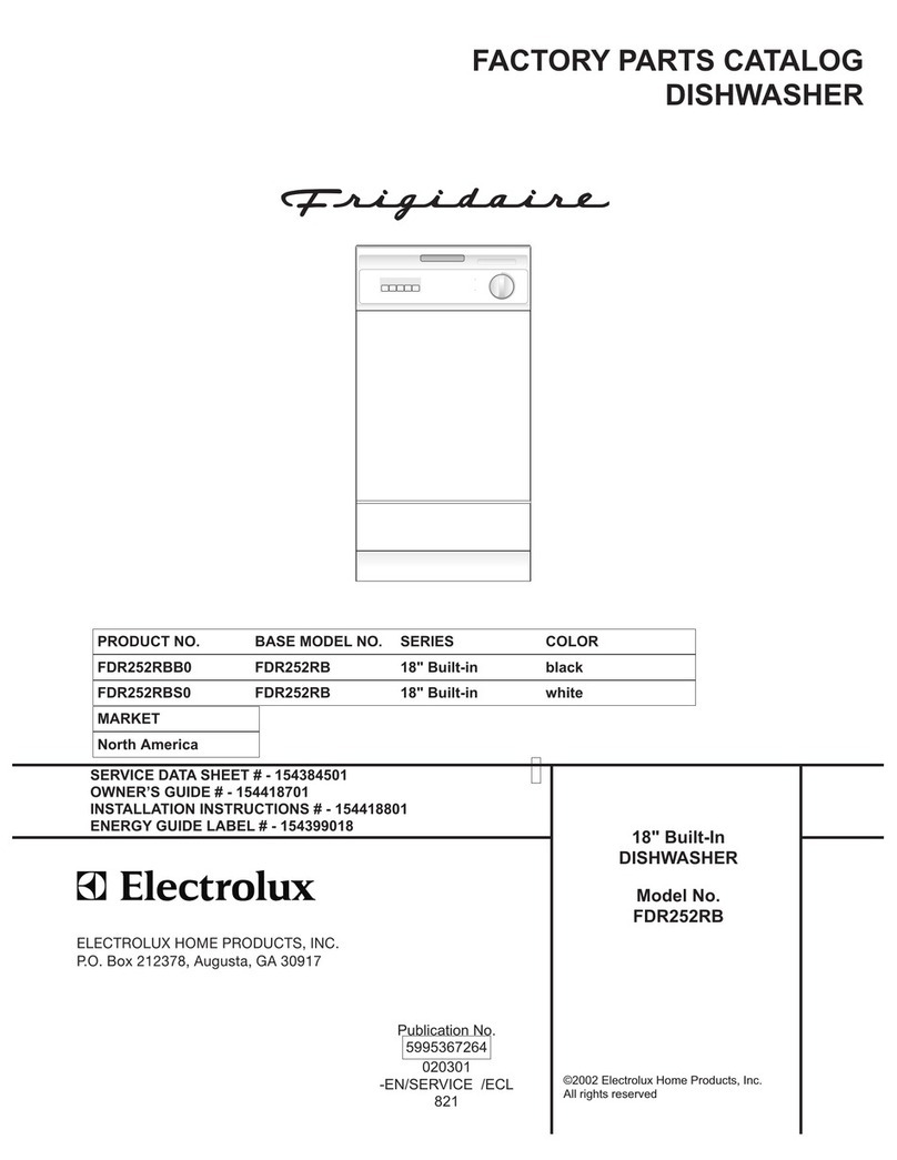 Frigidaire FDR252RB S User manual Frigidaire FDR252RB S User manual
