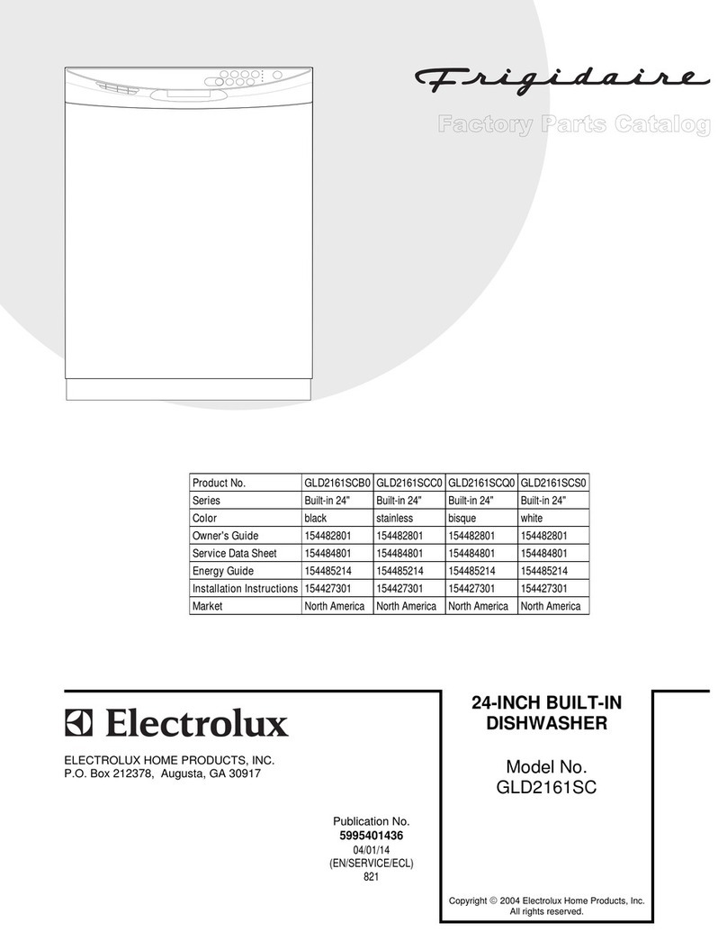 Frigidaire GLD2161SC User manual Frigidaire GLD2161SC User manual