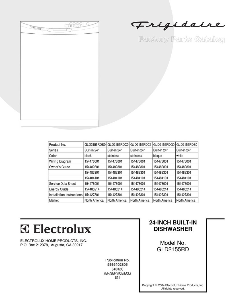 Frigidaire GLD2155RD User manual Frigidaire GLD2155RD User manual