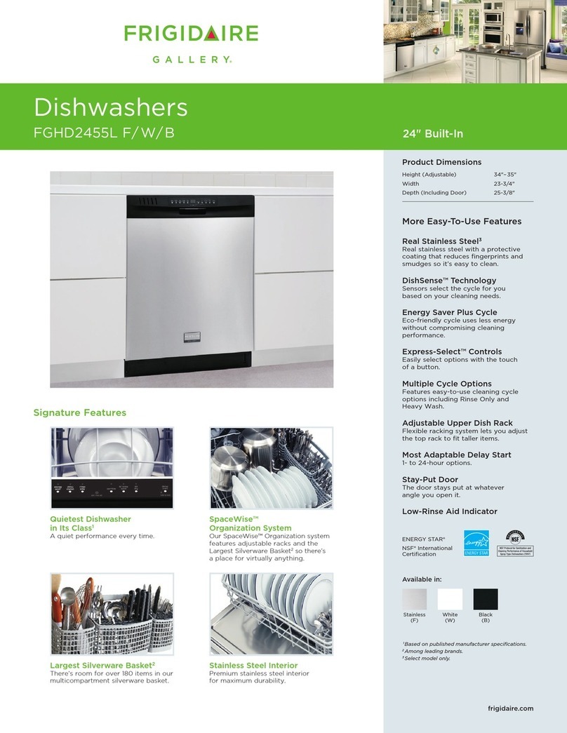 Frigidaire Gallery FGHD2455LF User manual