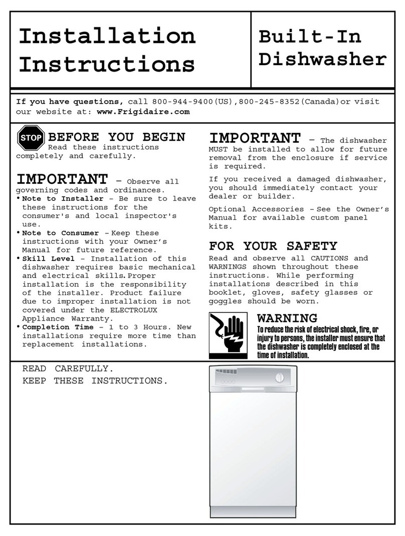 Frigidaire FMB330RG User manual