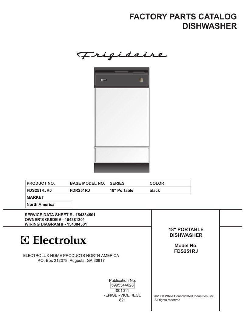 Frigidaire FDS251RJ User manual Frigidaire FDS251RJ User manual