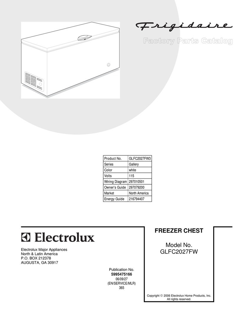 Frigidaire GLFC2027F Factory parts catalog