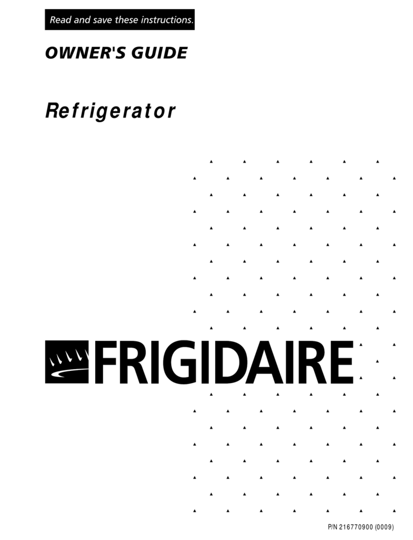 Frigidaire FRU17B2JW0 User manual