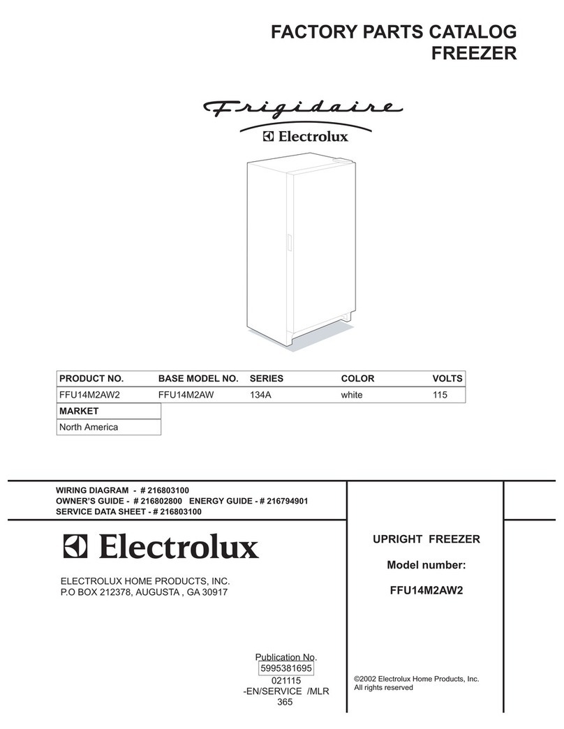 Frigidaire FFU14M2AW2 User manual Frigidaire FFU14M2AW2 User manual