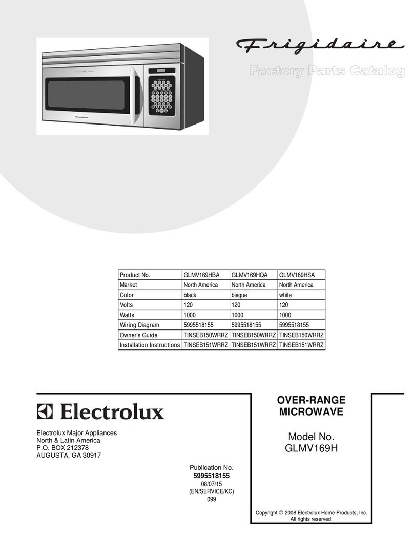 Frigidaire GLMV169H Factory parts catalog