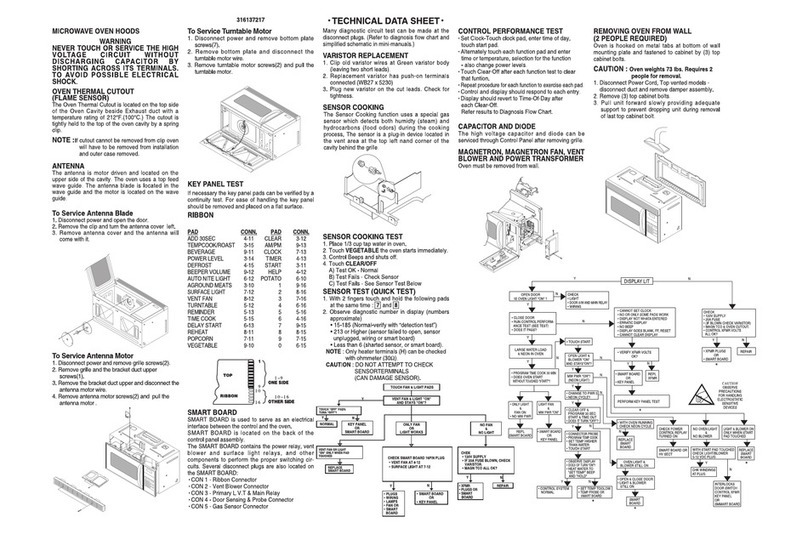 Frigidaire GLMV168K manual