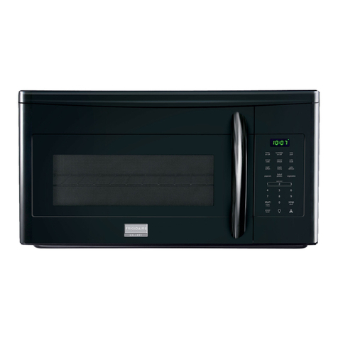 Frigidaire Gallery FGMV154CLF Owner's manual