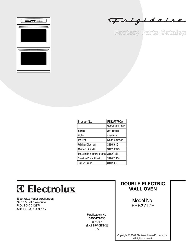 Frigidaire FEB27T7F User manual Frigidaire FEB27T7F User manual