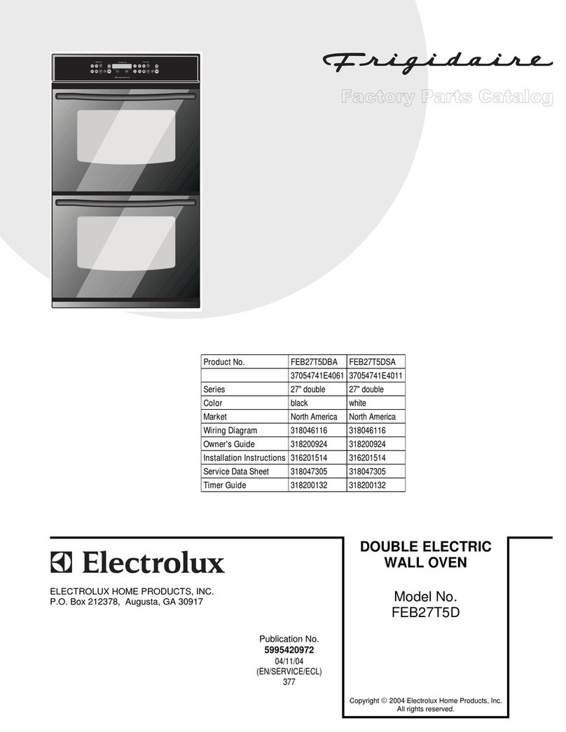 Frigidaire FEB27T5D User manual Frigidaire FEB27T5D User manual