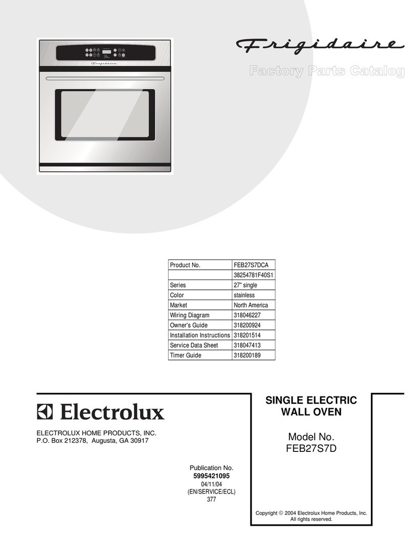 Frigidaire FEB27S7D User manual Frigidaire FEB27S7D User manual