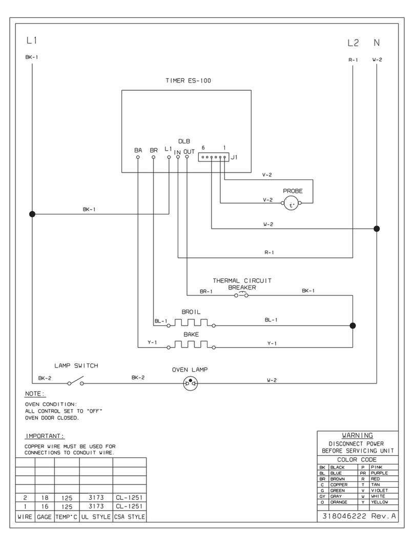 Frigidaire FEB24S2AB - 24" Electric Wall Oven Service manual