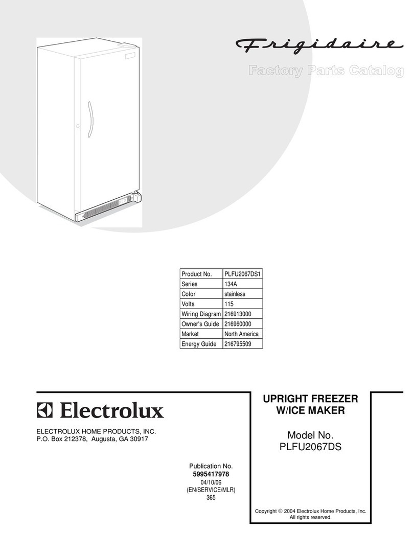 Frigidaire PLFU2067DS Factory parts catalog
