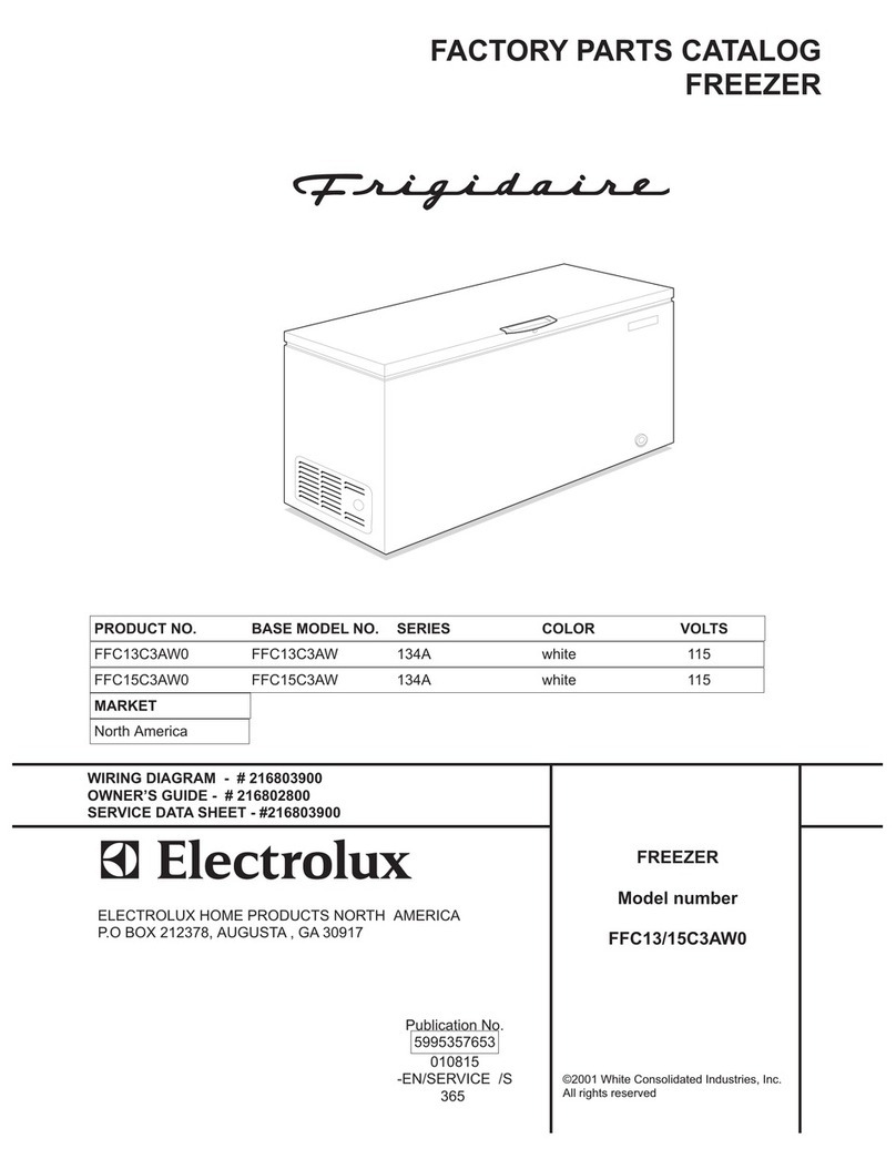 Frigidaire FFC13C3AW0 User manual