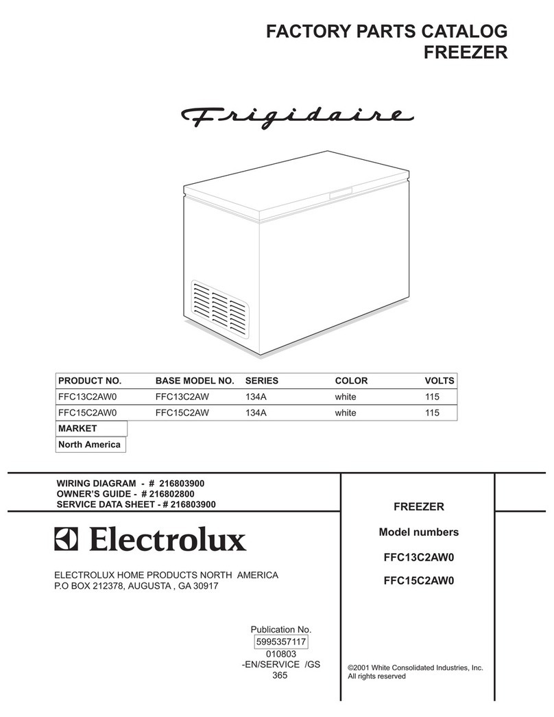 Frigidaire FFC13C2AW0 Factory parts catalog