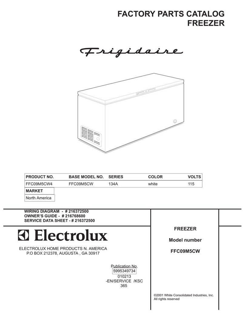 Frigidaire FFC09M5CW Factory parts catalog