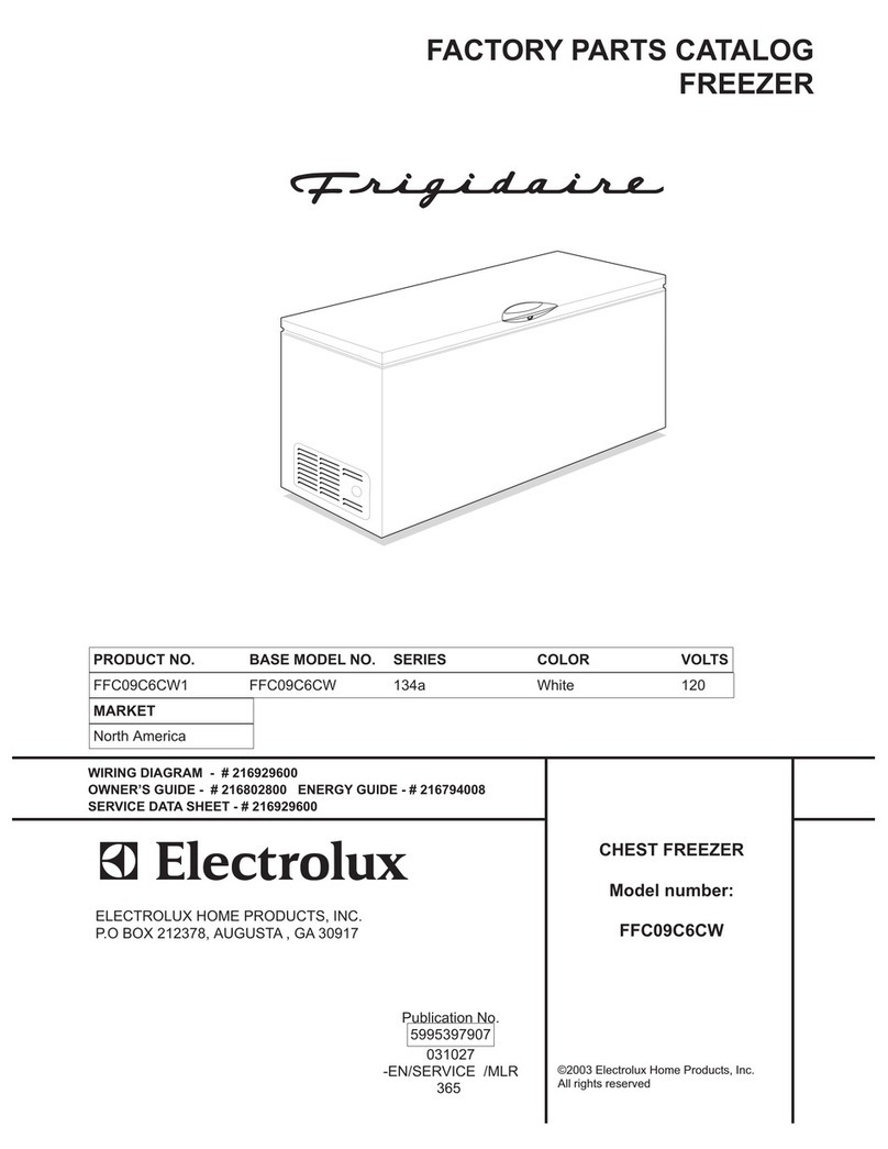 Frigidaire FFC09C6CW Factory parts catalog