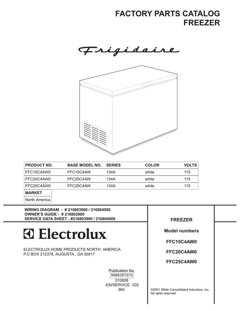 Frigidaire FFC15C4AW0 Factory parts catalog