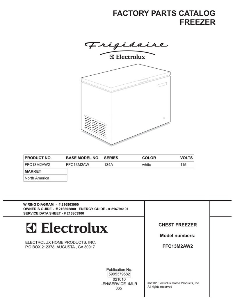 Frigidaire FFC13M2AW2 Factory parts catalog