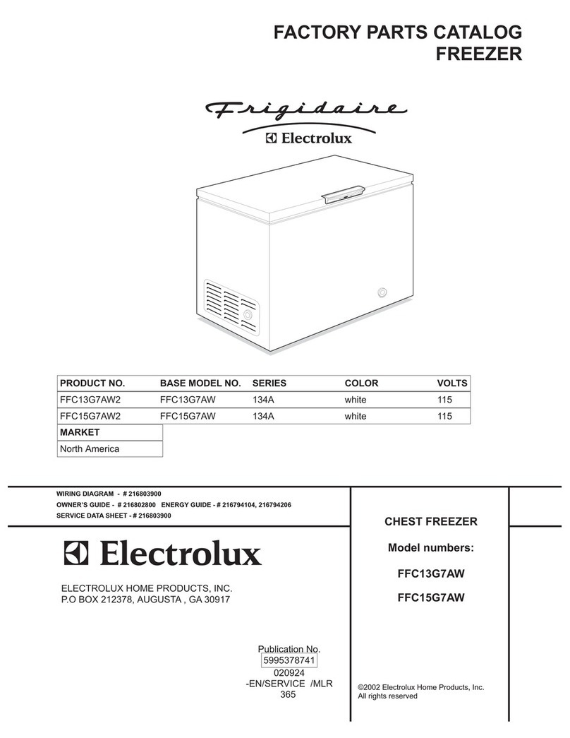 Frigidaire FFC13G7AW User manual