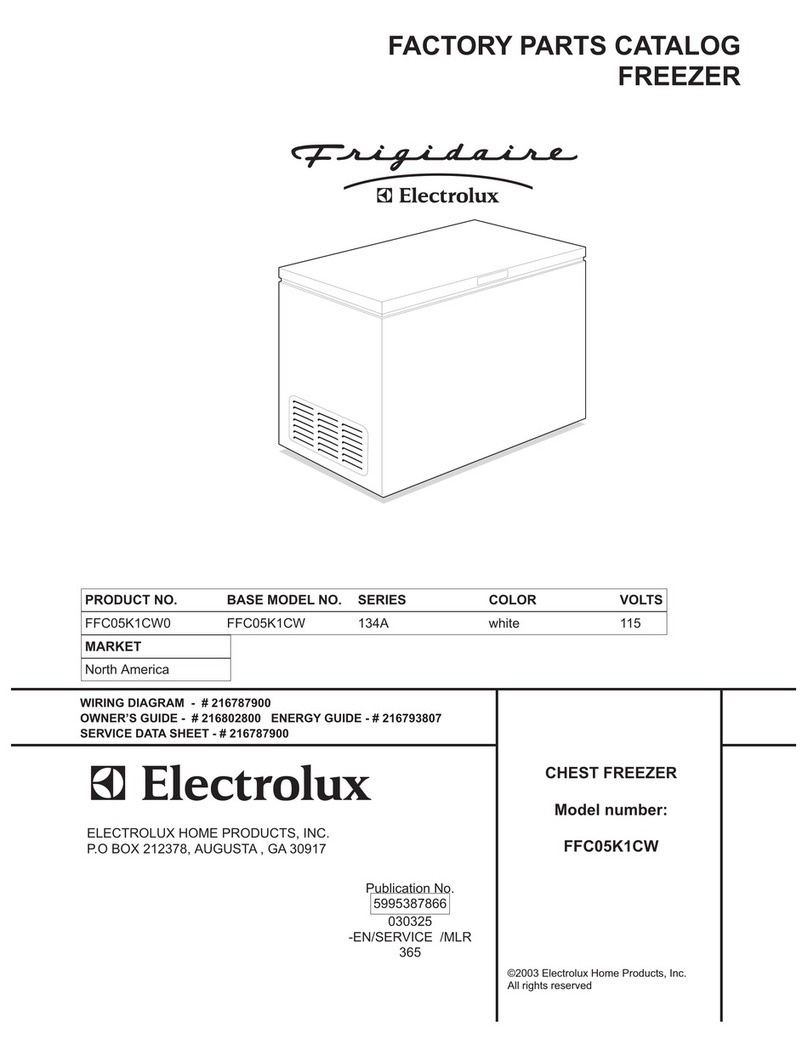 Frigidaire FFC05K1CW Factory parts catalog