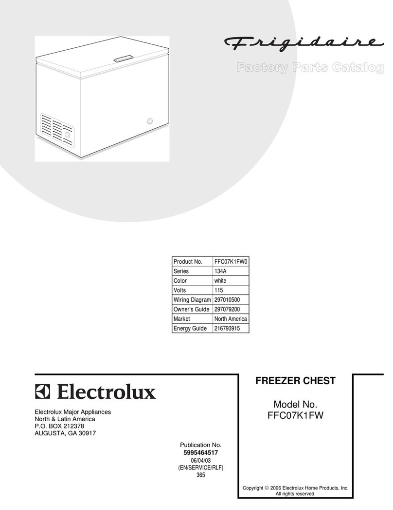 Frigidaire FFC07K1FW Factory parts catalog