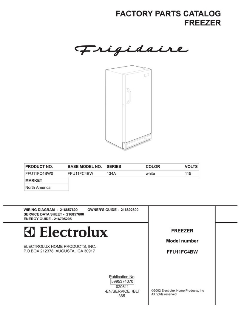 Frigidaire FFU11FC4BW User manual Frigidaire FFU11FC4BW User manual