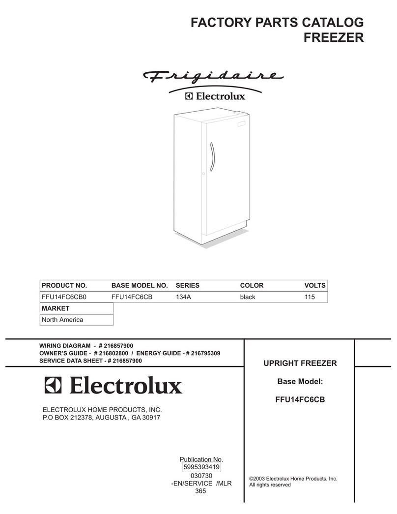 Frigidaire FFU14FC6CB User manual Frigidaire FFU14FC6CB User manual