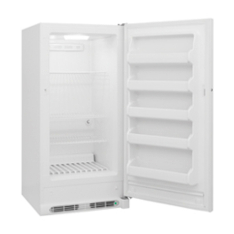 Frigidaire FFU14C3AW1 Factory parts catalog