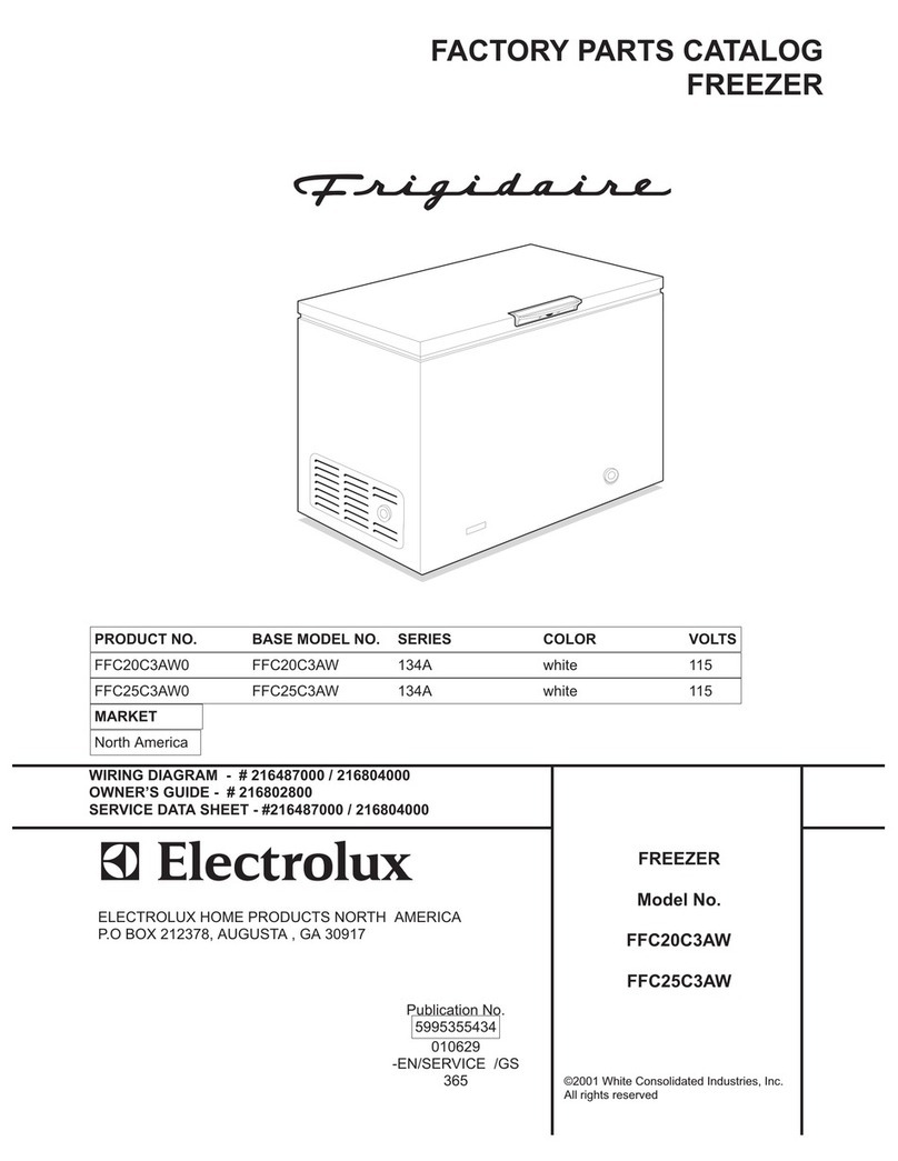 Frigidaire FFC20C3AW Factory parts catalog