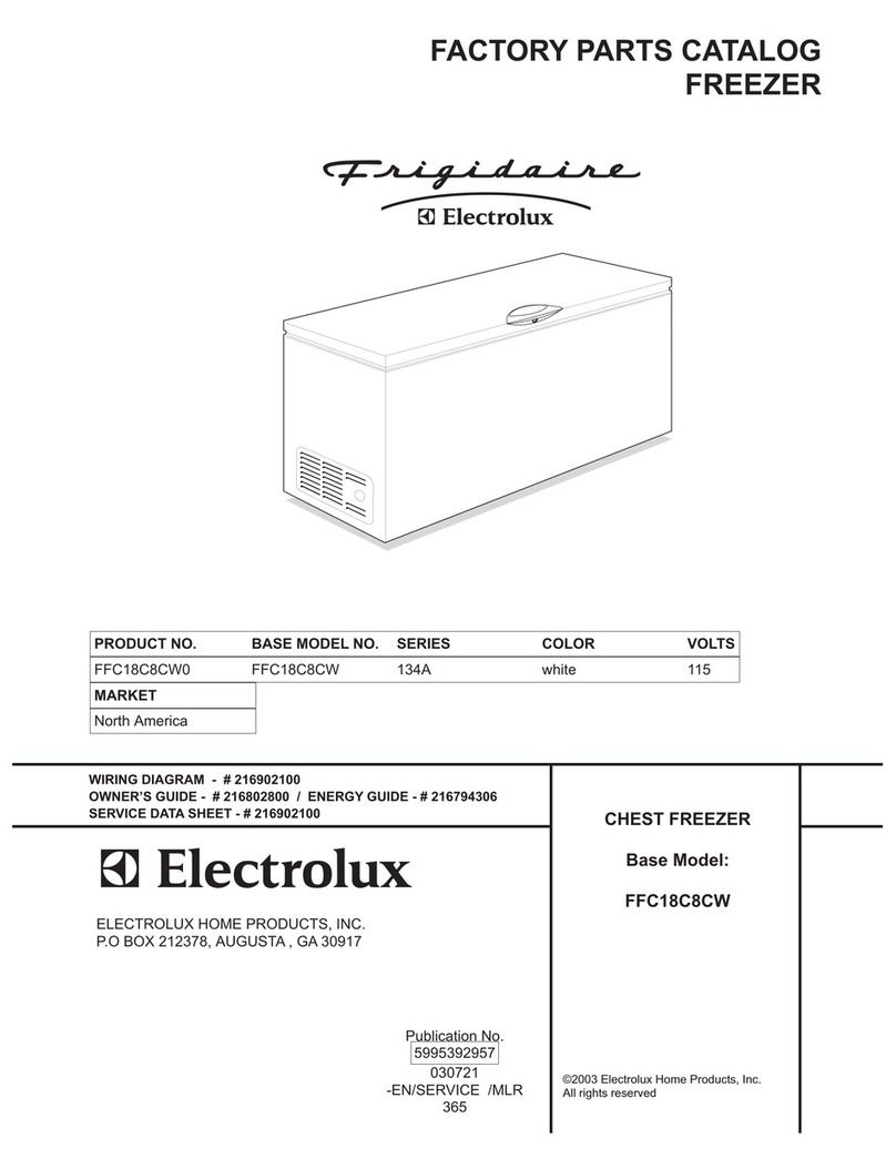 Frigidaire FFC18C8CW User manual