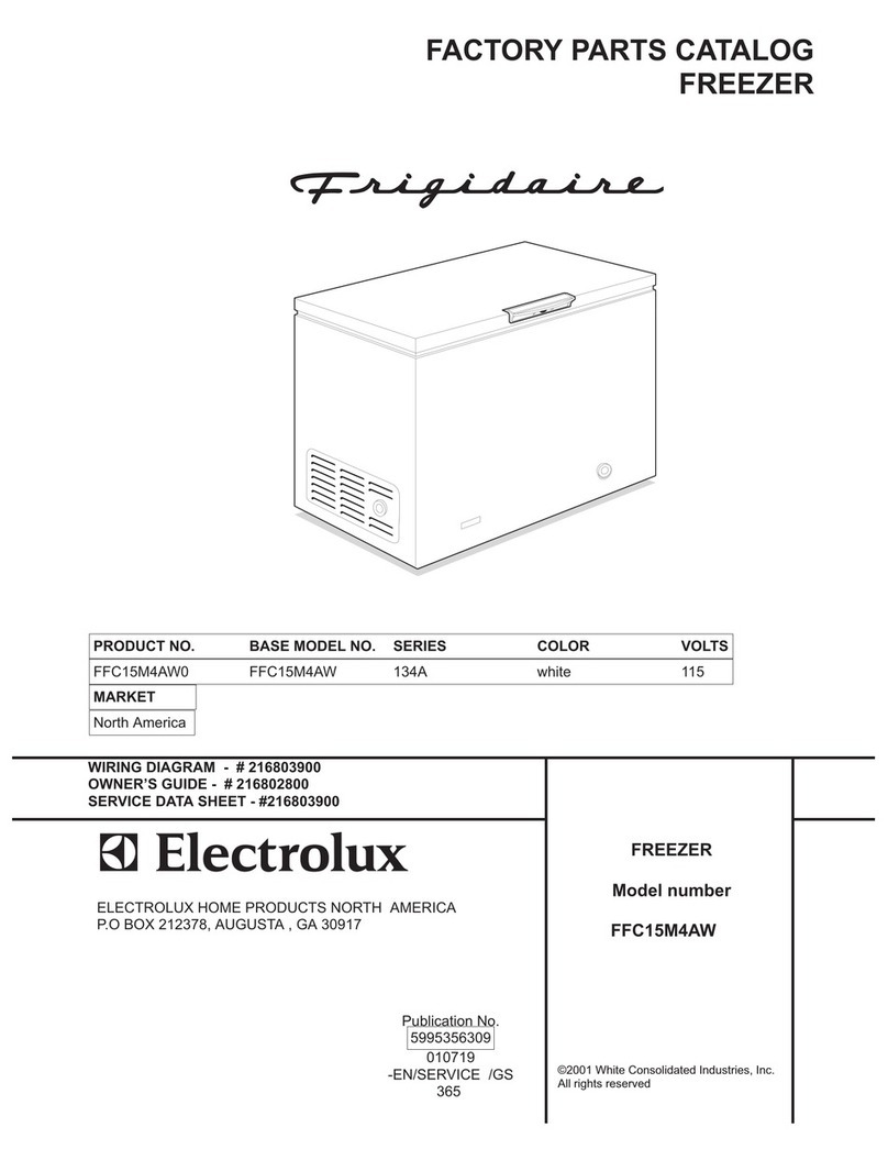 Frigidaire FFC15M4AW Factory parts catalog
