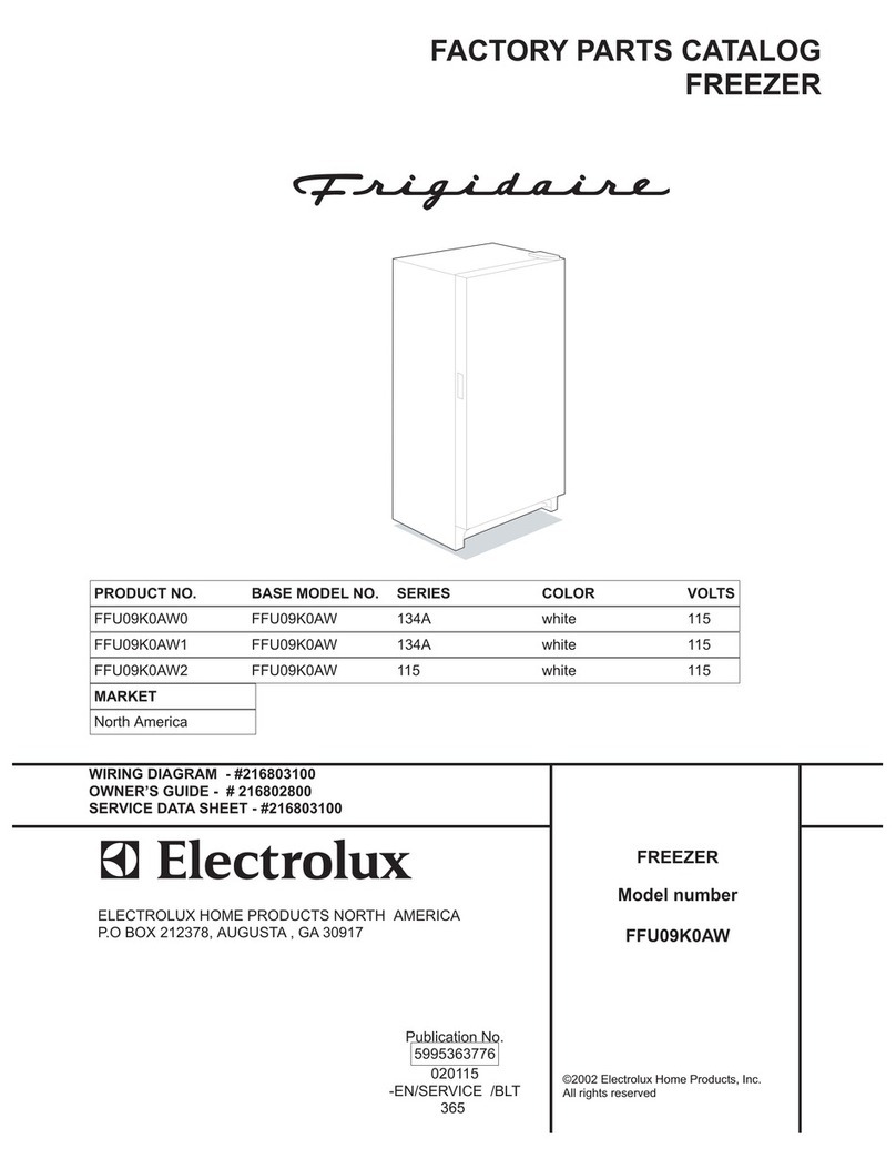 Frigidaire FFU09K0AW User manual Frigidaire FFU09K0AW User manual
